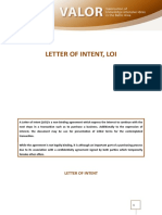 Letter of Intent Template