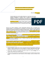 La Educación Popular en Tiempos de Globalización Deconstruyendo Escenarios para Reconstruir Actores