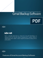 Gmail Backup Software - A Solution To Transfer Gmail Account To Various Saving Options