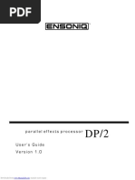 Ensoniq DP-2 Manual