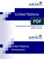 United Nations: Janos Tisovszky Director, United Nations Information Service (UNIS) Vienna