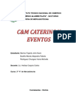 C&M CATERING Y EVENTOS. (1) Casisito Terminado
