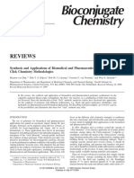 Reviews: Synthesis and Applications of Biomedical and Pharmaceutical Polymers Via Click Chemistry Methodologies