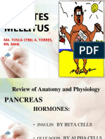 Diabetes Mellitus: Anatomy, Physiology, Types, Diagnosis and Management