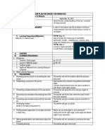 Semi-Detailed Lesson Plan For Grade-7 Mathematics Prepared By: Jennelyn G. Malayno Objectives A. Content Standard B. Performance Standards