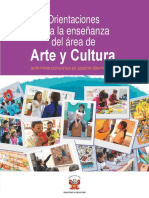 Orientaciones Ensenanza Arte Cultura