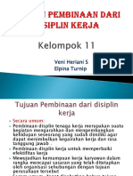 Tujuan Pembinaan Dari Disiplin Kerja