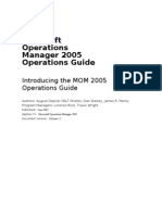 Microsoft Operations Manager 2005 Operations Guide
