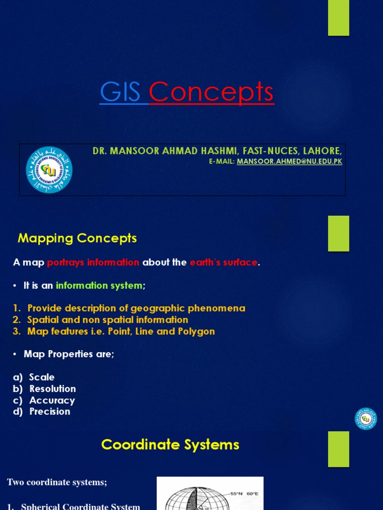 Understanding GIS and Map Projections | PDF | Latitude | Longitude