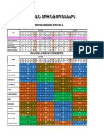 Jadwal Mhs Magang SMT 2