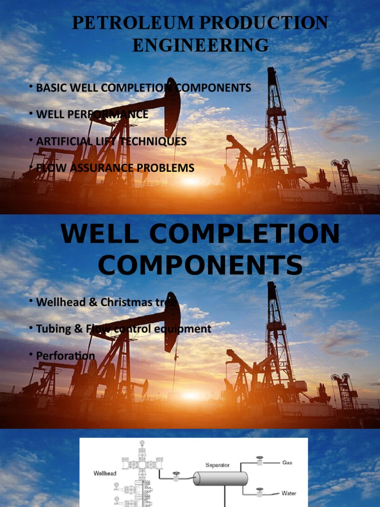 Petroleum Production Engineering PDF Casing (Borehole) Oil Well