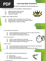 Learning Styles