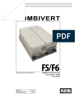 Combivert: D Instruction Manual COMBIVERT F5/F6 Power Unit Housing W 200 400 KW 250... 500 kVA