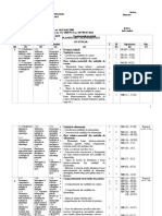 M3 - Planificare Calendaristica Structuri de Primire Turistica