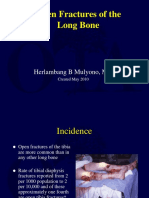 Open Fractures of The Long Bone: Herlambang B Mulyono, MD