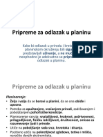 03 - Pripreme Za Odlazak U Planinu