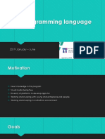 C# Programming Language