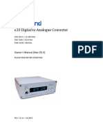 ExaSound e20 DAC Owners Manual Mac v1 0 0