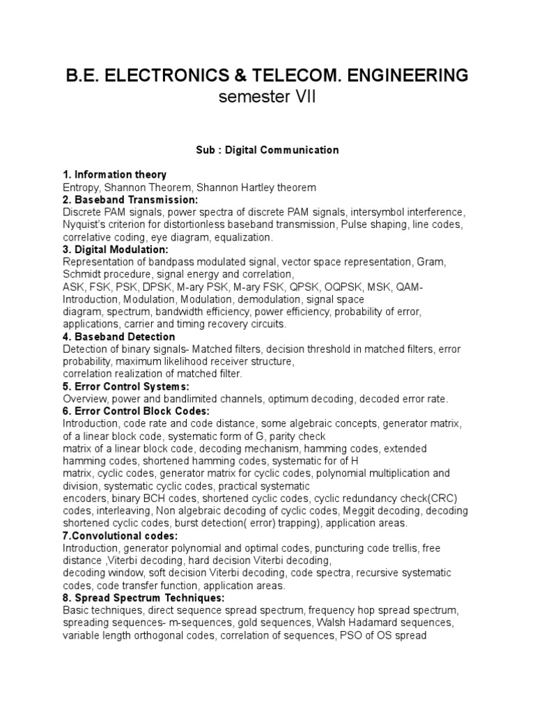 Digital Communication and Mobile Systems | PDF | Data Compression | Radar