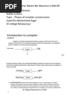 Introduction To Compiler