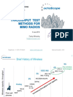 Throughput Test Methods For Mimo Radios: 9-Jan-2014 Fanny Mlinarsky