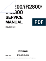 Canon iR2200,2800,3300 - ServiceMan [2001]