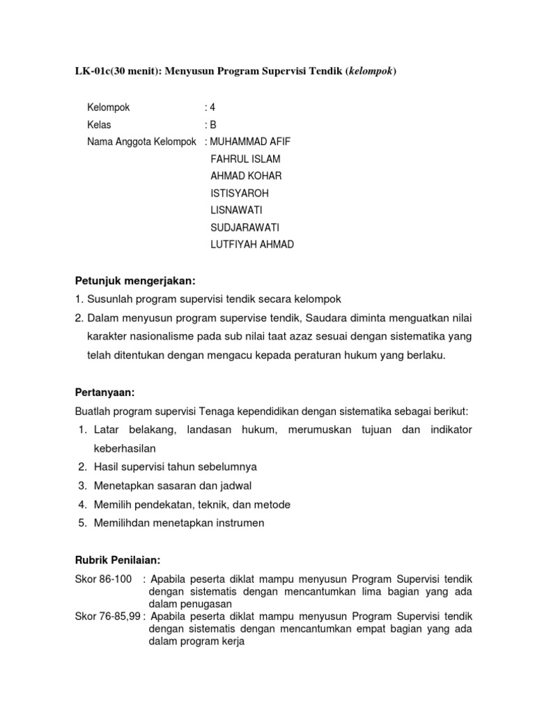 Lk 01c Menyusun Program Supervisi Rev