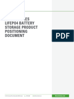 Discover Aes Lifepo4 Battery Storage Product Positioning Document