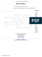 Crossword Puzzle - Past Tense 3 (Elek Mathe) I-TESL-J PDF