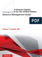 Oracle Cloud Human Capital Management For The United States: Absence Management Guide