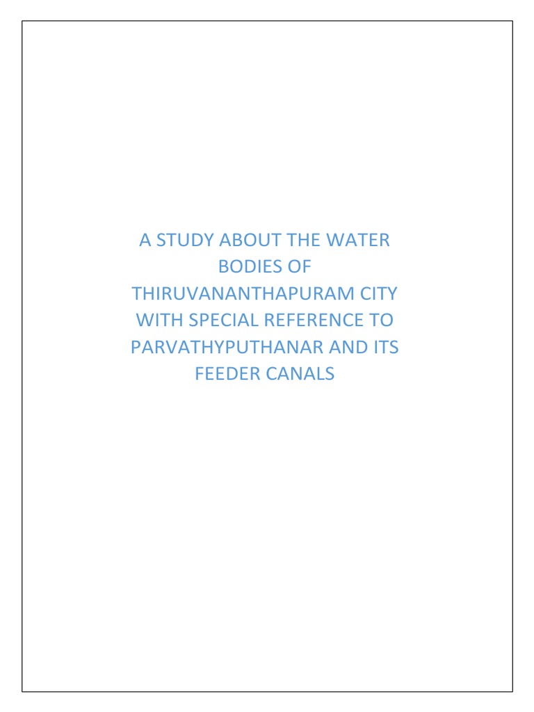 INTERNSHIP REPORT Team 2 PDF Eutrophication Sewage Treatment