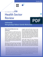 Indonesia Facing Up To The Double Burden of Malnutrition Bahasa Indonesia PDF