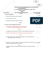 B. Tech. IV Year I Semester MID-I Examinations, August 2019: Radar Systems