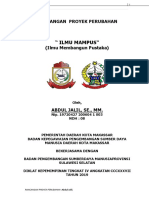 Rancangan Proyek Perubahan "Ilmu Membangun Pustaka (Ilmu Mampus) "