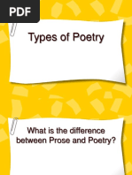 Types of Poetry