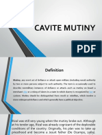 Cavite Mutiny Rizal Report