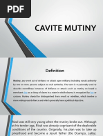 Cavite Mutiny Rizal Report