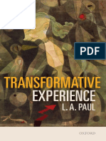 Paul, Laurie Ann - Transformative Experience