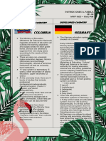 Colombia Germany: Developing Country Developed Country