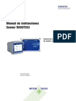 Manual de Instrucciones Sensor 5000toci: Sistema de Medición de Carbono Orgánico Total