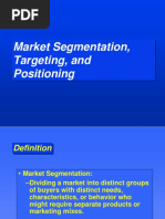 Market Segmentation