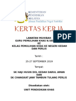 Kertas Kerja Lawatan Muhibah Ke Kedah Perlis 2019