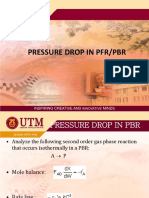 Pressure Drop in PFR/PBR: Inspiring Creative and Minds