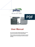 User Manual: Model IM-4000