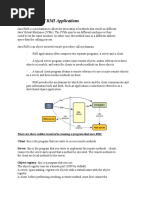 An Overview of RMI Applications: Distributed Object Application