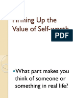 Firming Up The Value of Self-Worth