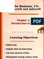 Law For Business, 17e by Ashcroft and Ashcroft