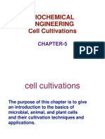 Biochemical Engineering Cell Cultivations: Chapter-5