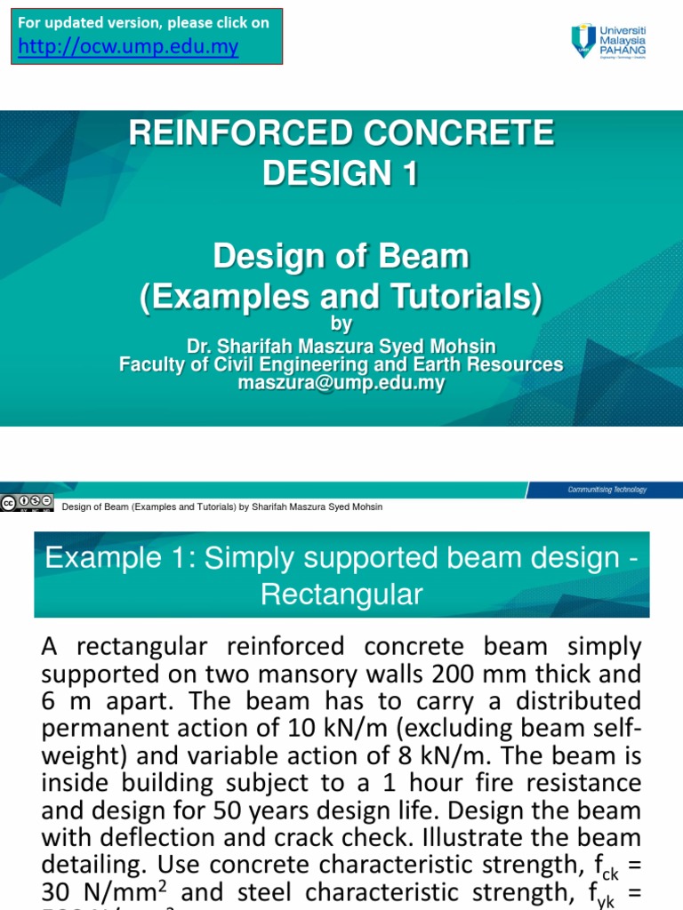 Beam Design Examples and Tutorials | PDF | Beam (Structure ...
