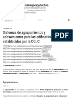 Sistemas de Agrupamientos y Adosamientos para Las Edificaciones PDF